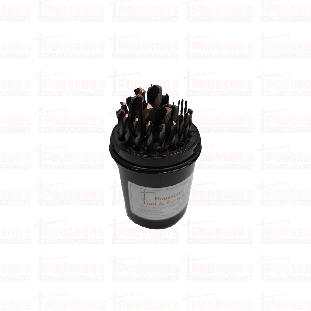29 Piece Tap Dek Drill Bit Index